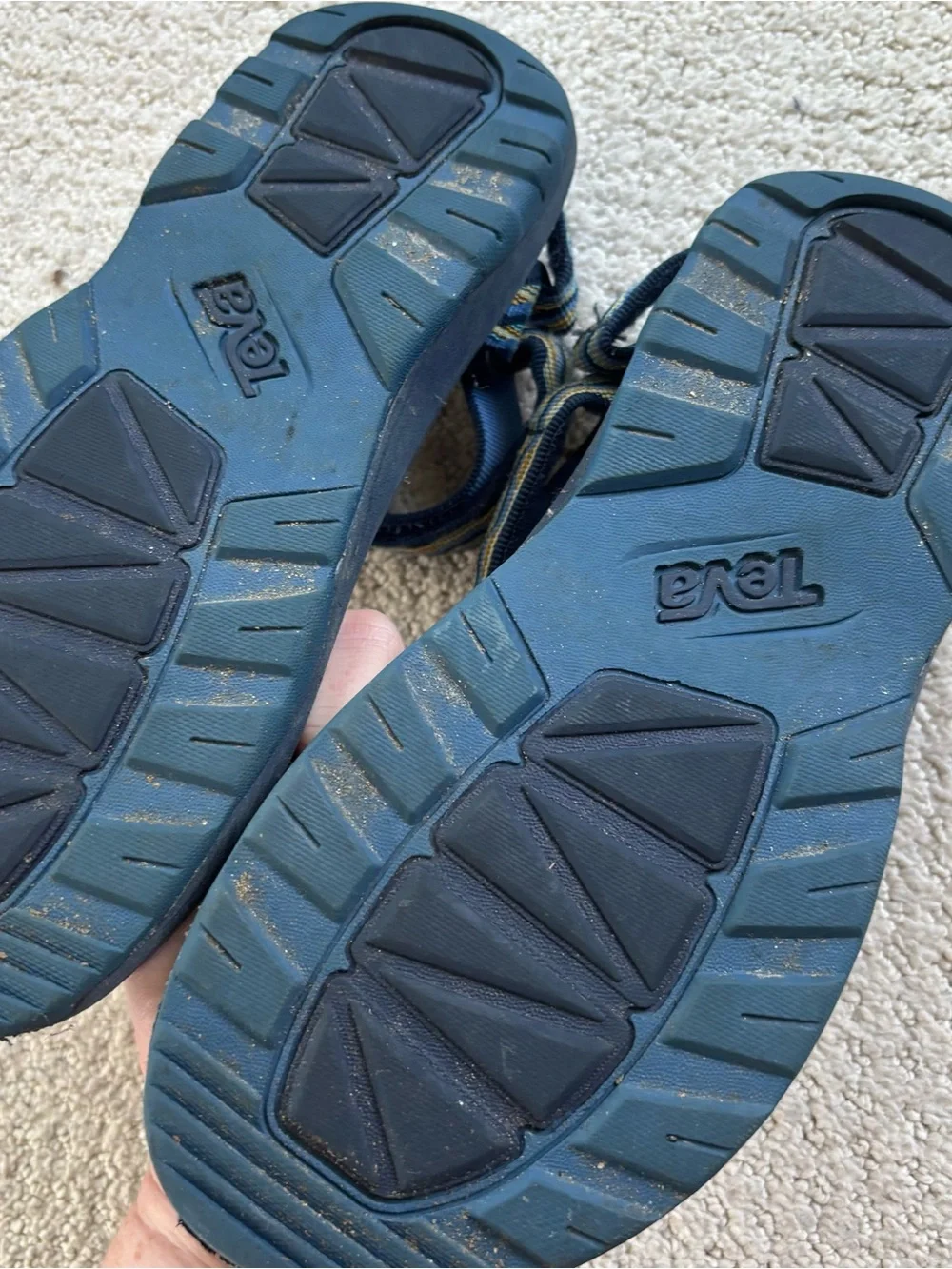 Teva Classic Navy Blue Outdoor Strap Sandals